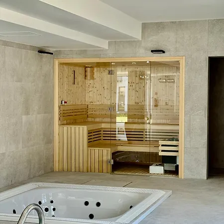 D204 Eco Boho Z 2 Sypialniami Z Basenem, Sauna, Jacuzzi, Przy Samej Plazy - 5d * Niechorze