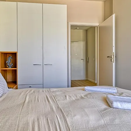 D204 Eco Boho Z 2 Sypialniami Z Basenem, Sauną, Jacuzzi, Przy Samej Plaży - 5d Apartament *