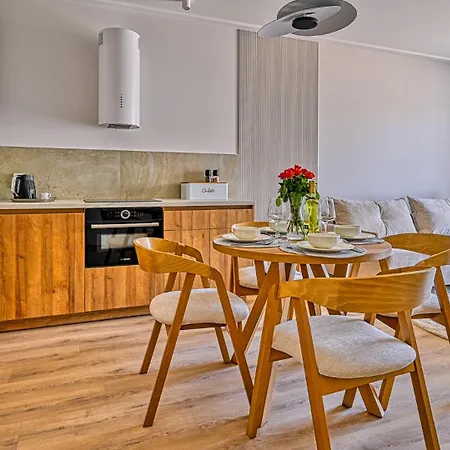 Apartament D204 Eco Boho Z 2 Sypialniami Z Basenem, Sauną, Jacuzzi, Przy Samej Plaży - 5d Niechorze