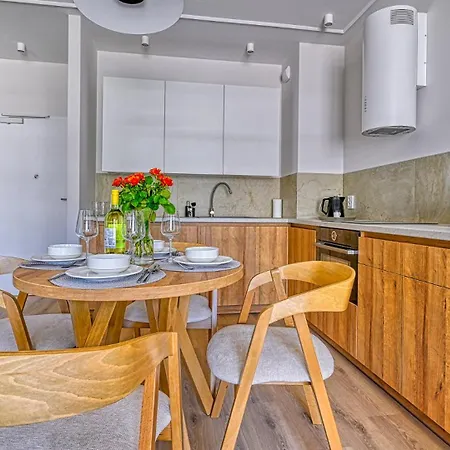 D204 Eco Boho Z 2 Sypialniami Z Basenem, Sauna, Jacuzzi, Przy Samej Plazy - 5d Lejlighed Niechorze