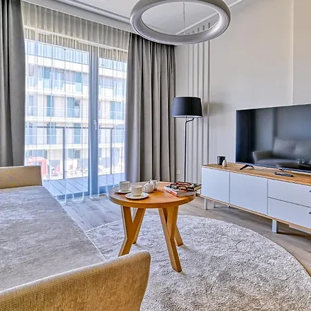 Apartament D204 Eco Boho Z 2 Sypialniami Z Basenem, Sauną, Jacuzzi, Przy Samej Plaży - 5d *