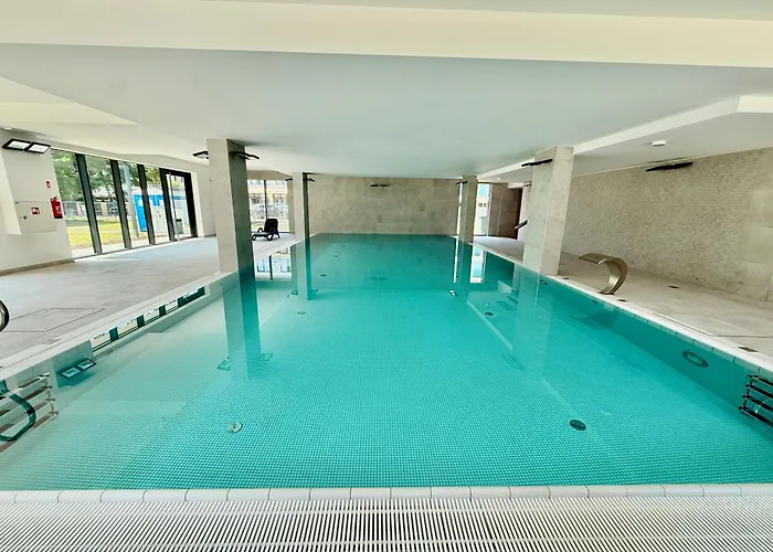 D204 Eco Boho Z 2 Sypialniami Z Basenem, Sauna, Jacuzzi, Przy Samej Plazy - 5d * 니에초르체