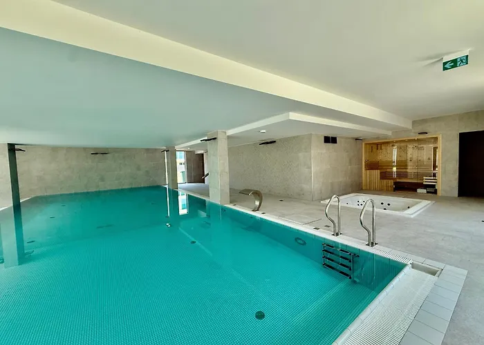 아파트 D204 Eco Boho Z 2 Sypialniami Z Basenem, Sauna, Jacuzzi, Przy Samej Plazy - 5d