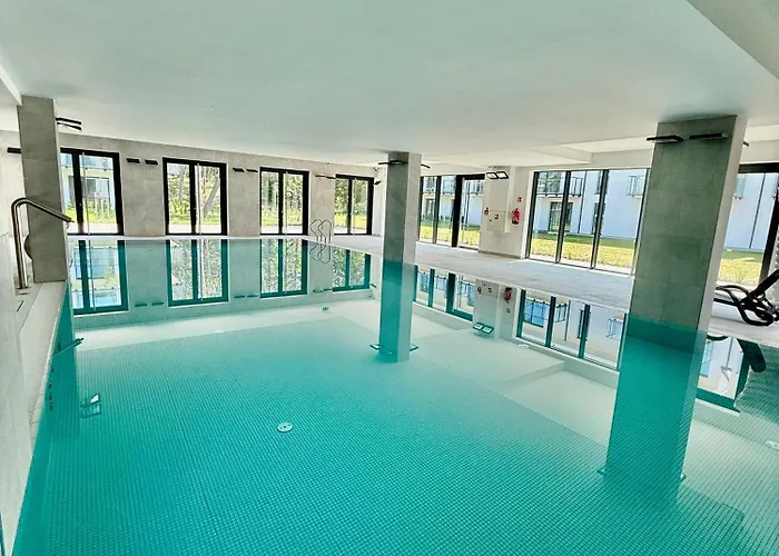 D204 Eco Boho Z 2 Sypialniami Z Basenem, Sauna, Jacuzzi, Przy Samej Plazy - 5d 아파트