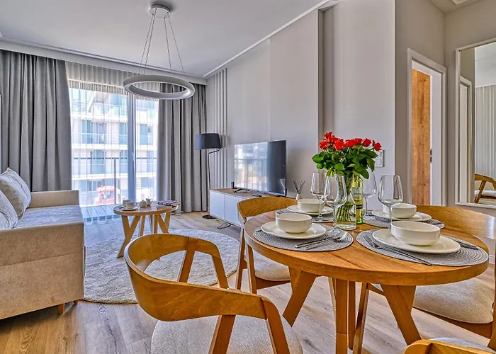 D204 Eco Boho Z 2 Sypialniami Z Basenem, Sauna, Jacuzzi, Przy Samej Plazy - 5d 니에초르체