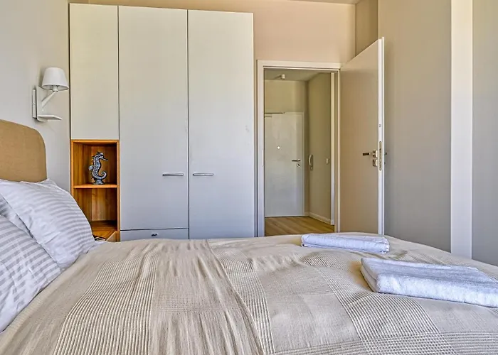 D204 Eco Boho Z 2 Sypialniami Z Basenem, Sauna, Jacuzzi, Przy Samej Plazy - 5d 아파트 *