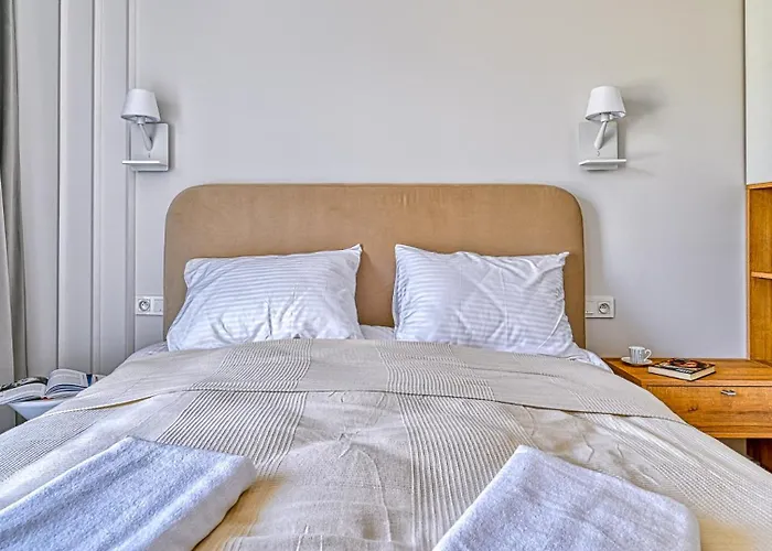 아파트 D204 Eco Boho Z 2 Sypialniami Z Basenem, Sauna, Jacuzzi, Przy Samej Plazy - 5d *