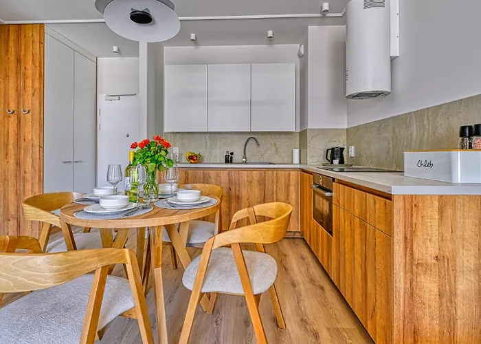 아파트 D204 Eco Boho Z 2 Sypialniami Z Basenem, Sauna, Jacuzzi, Przy Samej Plazy - 5d