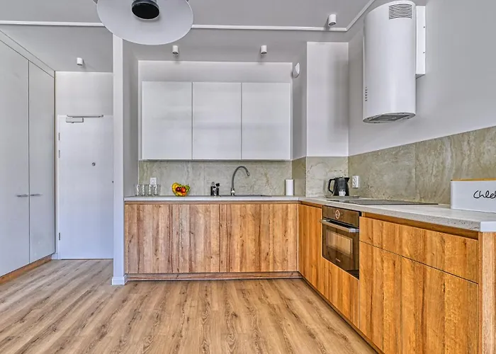 D204 Eco Boho Z 2 Sypialniami Z Basenem, Sauna, Jacuzzi, Przy Samej Plazy - 5d 아파트 니에초르체